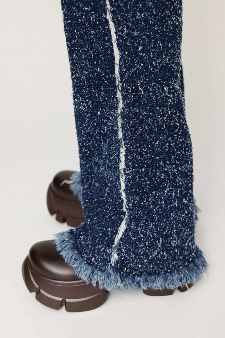 SLY「GRAIN TWEED JW PT-BE」|デニム|