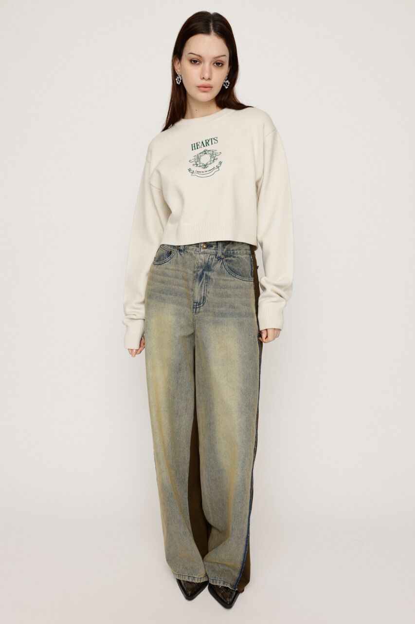 SLY「MOTIF LOGO KNIT トップス」|ニット・セーター|