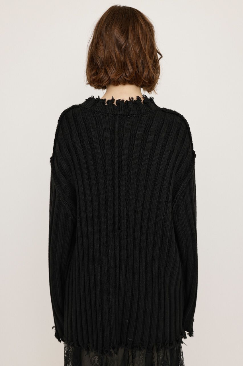 SLY「DAMAGED LG トップス」|ニット・セーター|