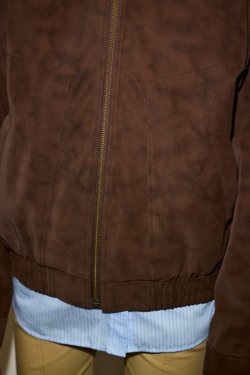 SLY「F／SUEDE SWINGTOP ブルゾン」|ブルゾン・スタジャン|