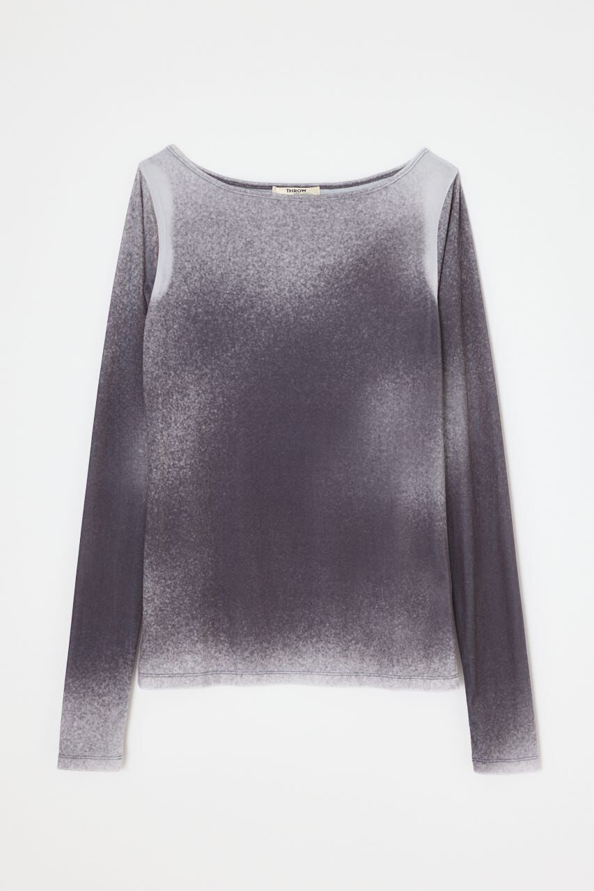 SLY「FADE VELOURS B／N トップス」|Tシャツ・カットソー|