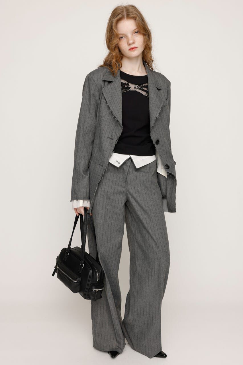 SLY「RIBBON LACE トップス」|Tシャツ・カットソー|