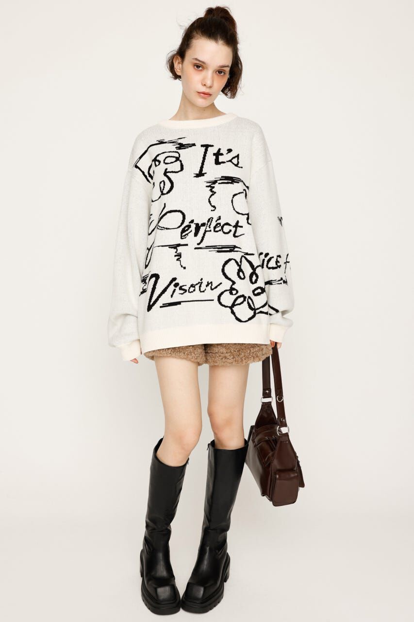 SLY「JQ LOGO MOTIF トップス」|ニット・セーター|