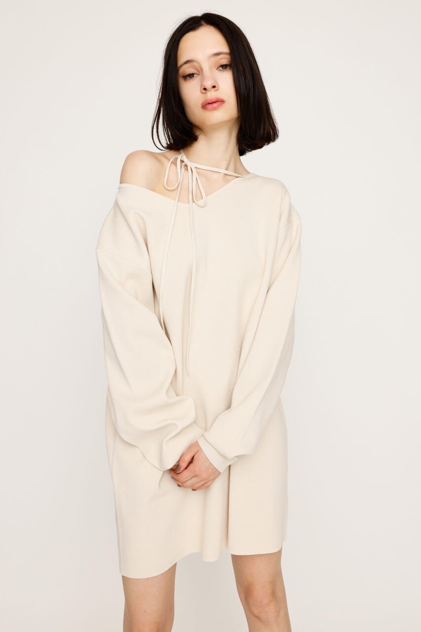 SLY「ASYMMETRY NECK LOOSE ワンピース」|ワンピース|