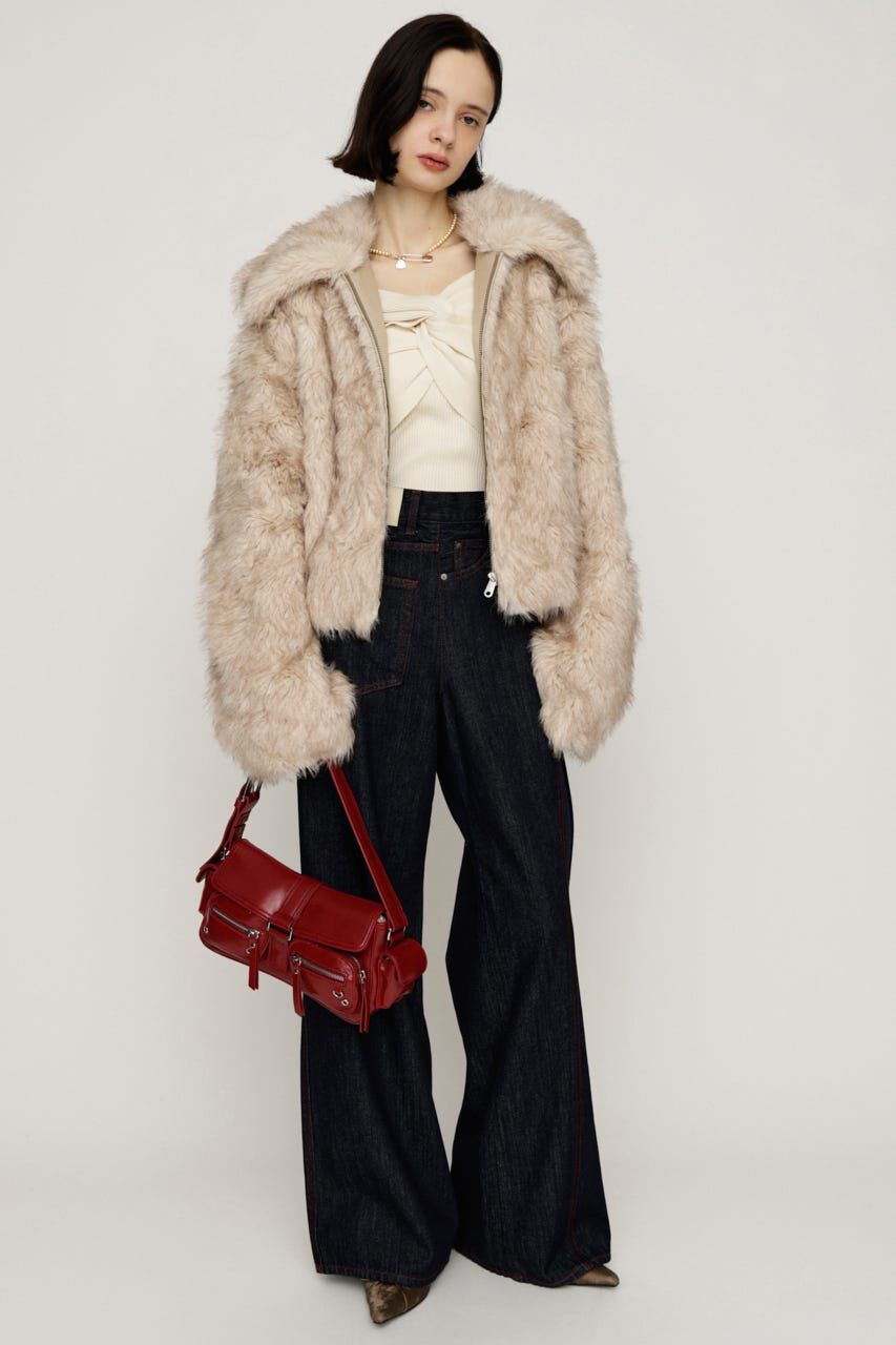 SLY「BACK TO FRONT DENIM パンツ」|デニム|