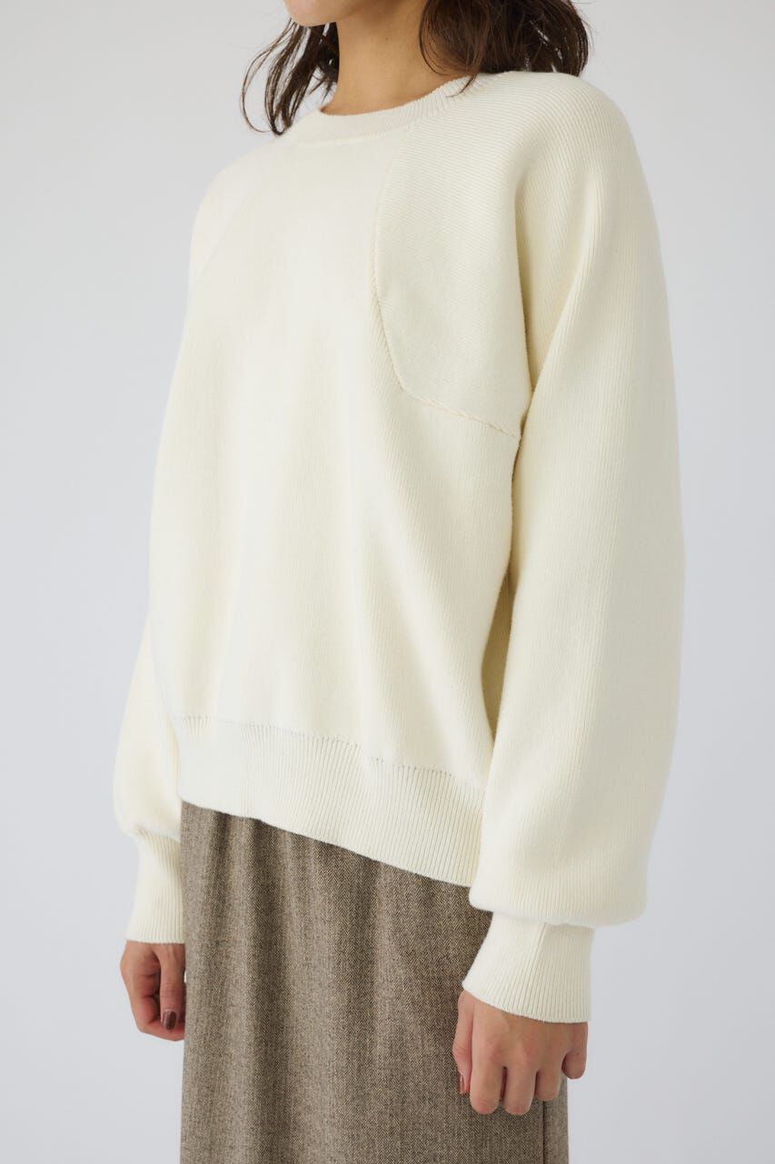 RIM.ARK 「Elastic touch basic knit」|ニット・セーター|