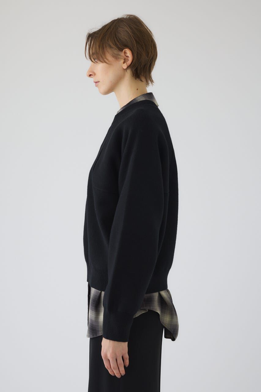 RIM.ARK 「Elastic touch basic knit」|ニット・セーター|