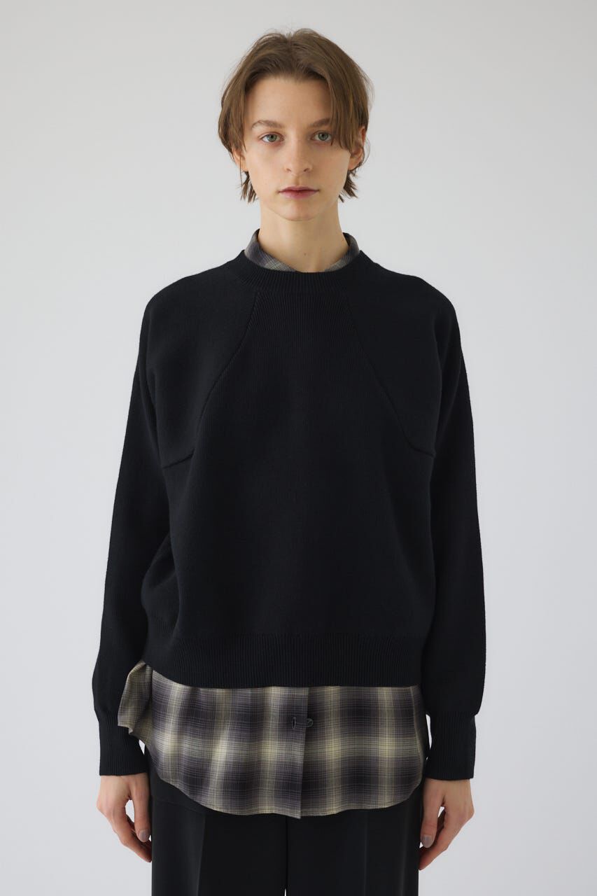 RIM.ARK 「Elastic touch basic knit」|ニット・セーター|