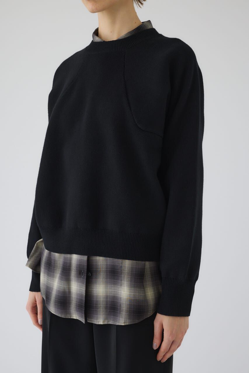 RIM.ARK 「Elastic touch basic knit」|ニット・セーター|
