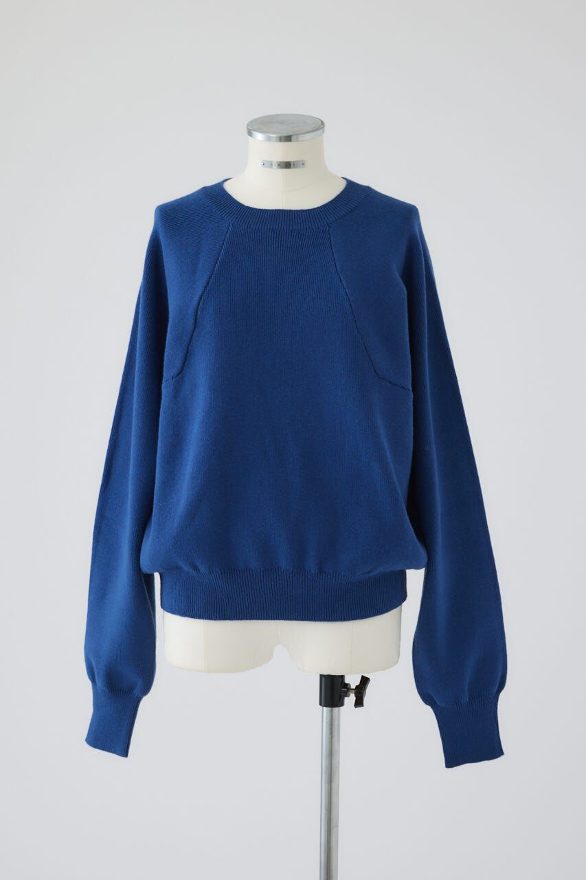 RIM.ARK 「Elastic touch basic knit」|ニット・セーター|BLU