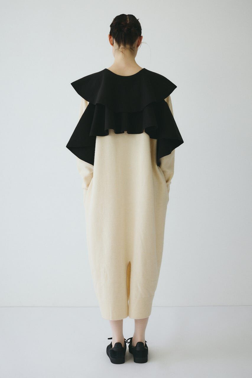 HeRIN.CYE「Ruffle knit dress」|ワンピース|