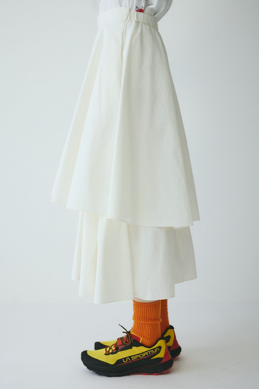 HeRIN.CYE「Double hem skirt」|スカート|