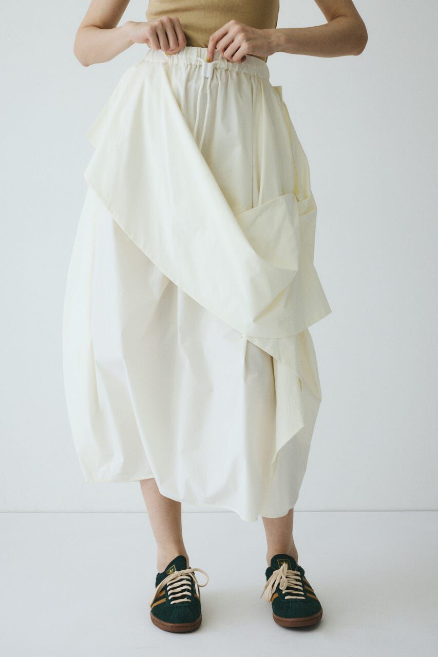 HeRIN.CYE「［予約］Deformation cocoon skirt」|スカート|WHT