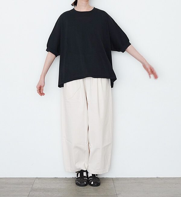 オローネ「グレースノートハーフニット」|ニット・セーター|