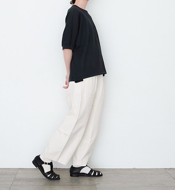 オローネ「グレースノートハーフニット」|ニット・セーター|