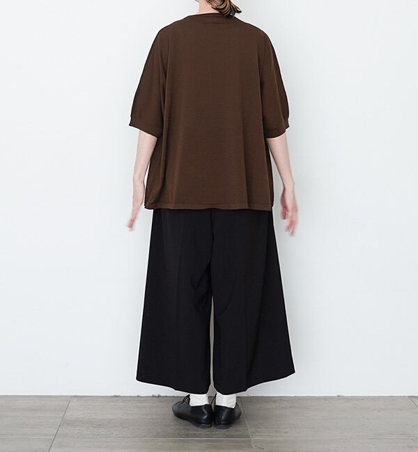 オローネ「グレースノートハーフニット」|ニット・セーター|