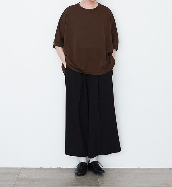 オローネ「グレースノートハーフニット」|ニット・セーター|