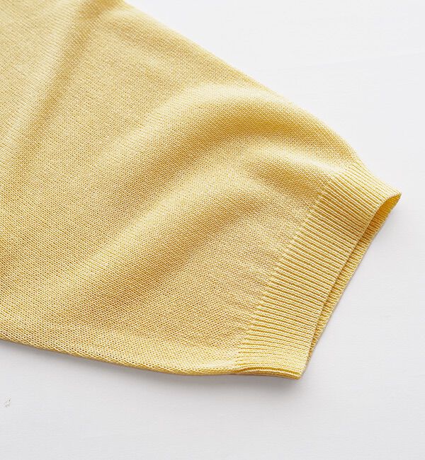 休日と詩「小さなポケットのニット&ldquo;5分袖&rdquo;」|ニット・セーター|