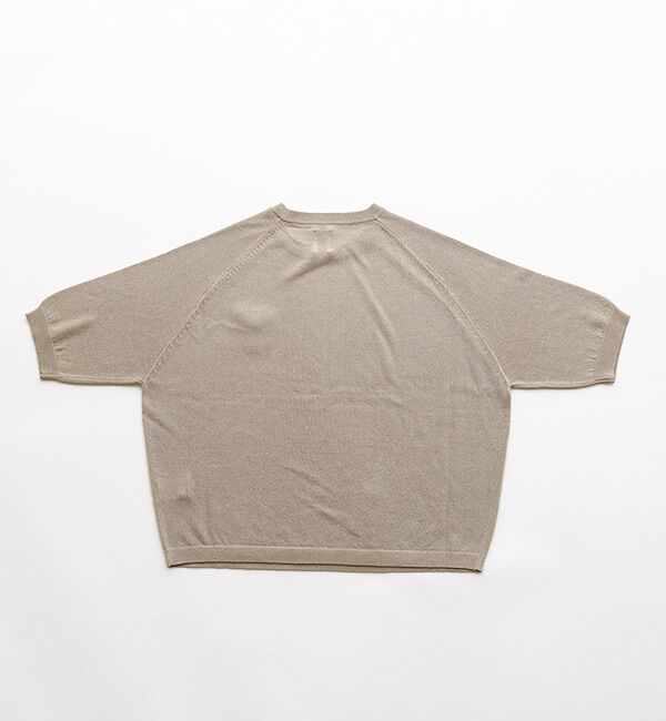 休日と詩「小さなポケットのニット&ldquo;5分袖&rdquo;」|ニット・セーター|