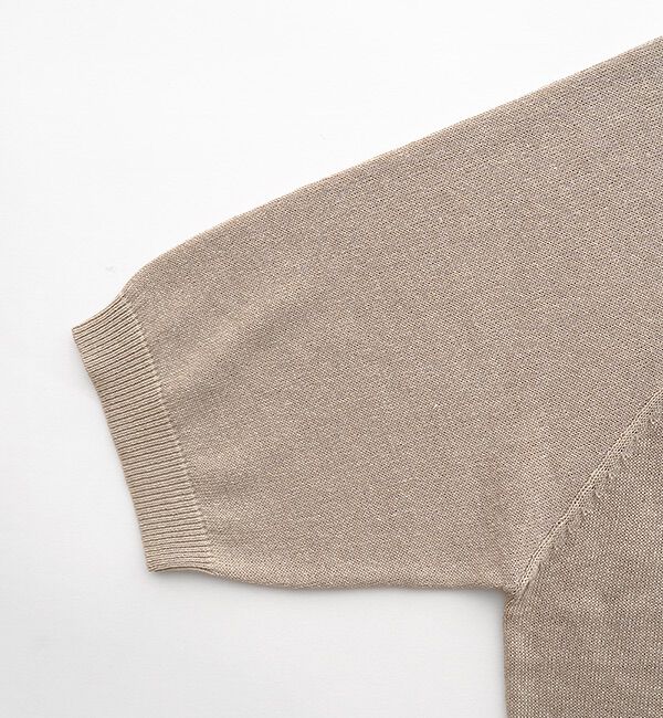 休日と詩「小さなポケットのニット&ldquo;5分袖&rdquo;」|ニット・セーター|