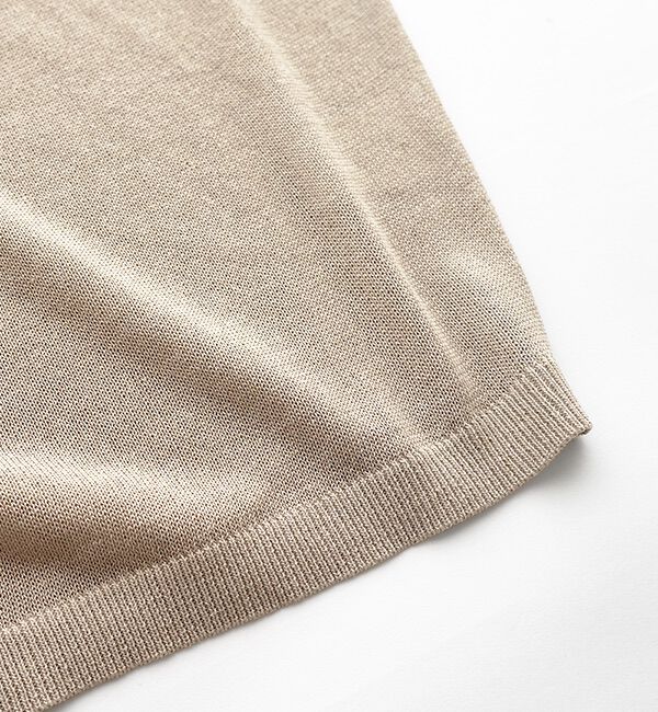 休日と詩「小さなポケットのニット&ldquo;5分袖&rdquo;」|ニット・セーター|