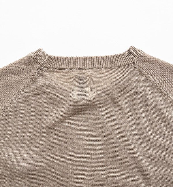 休日と詩「小さなポケットのニット&ldquo;5分袖&rdquo;」|ニット・セーター|