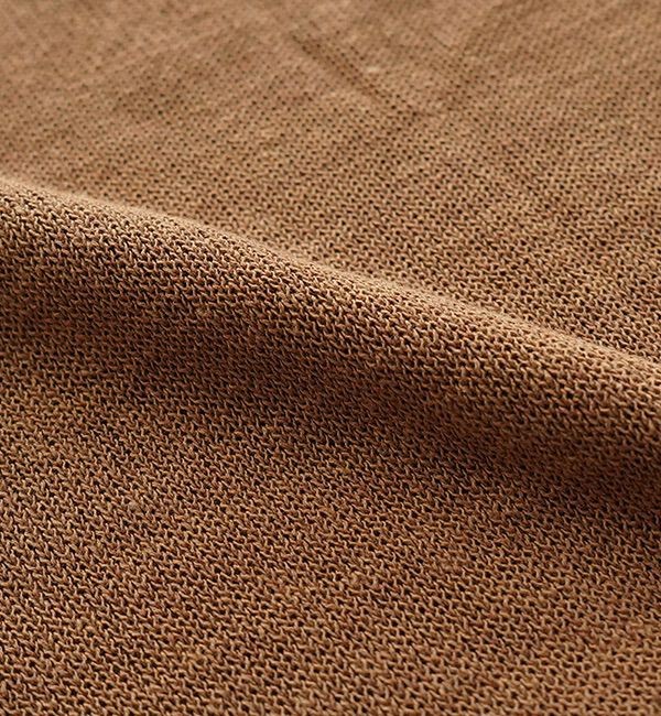 休日と詩「休日のやさしい襟のニット&ldquo;5分袖&rdquo;」|ニット・セーター|