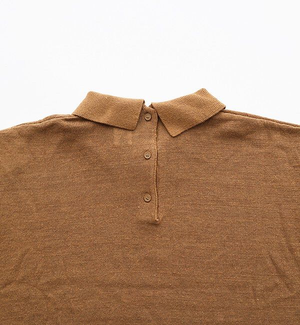 休日と詩「休日のやさしい襟のニット&ldquo;5分袖&rdquo;」|ニット・セーター|