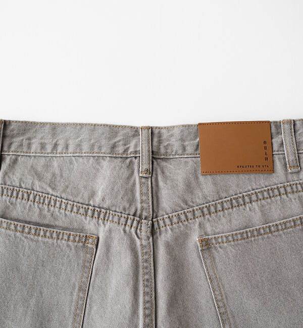 休日と詩「休日のデニム105」|デニム|