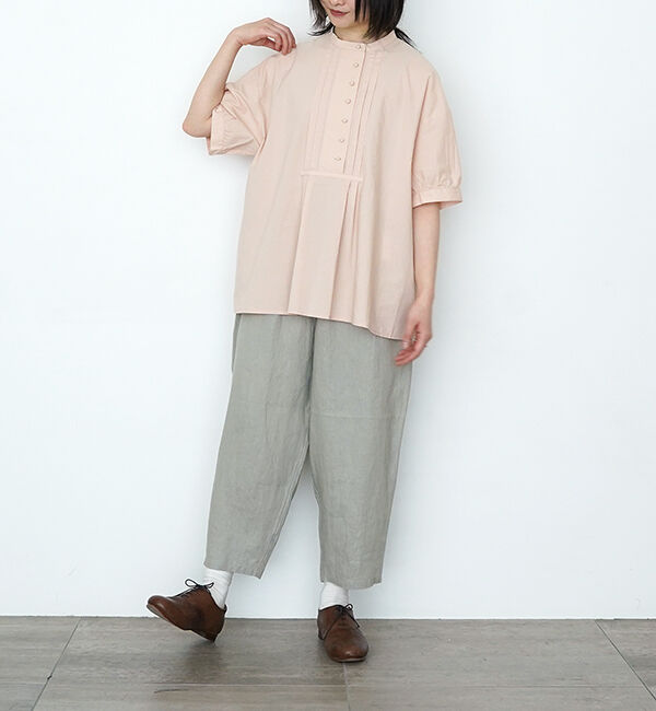 オオカミとフクロウ「フクロウとわたしのうららかな日&ldquo;ブラウス&rdquo;」|シャツ・ブラウス|