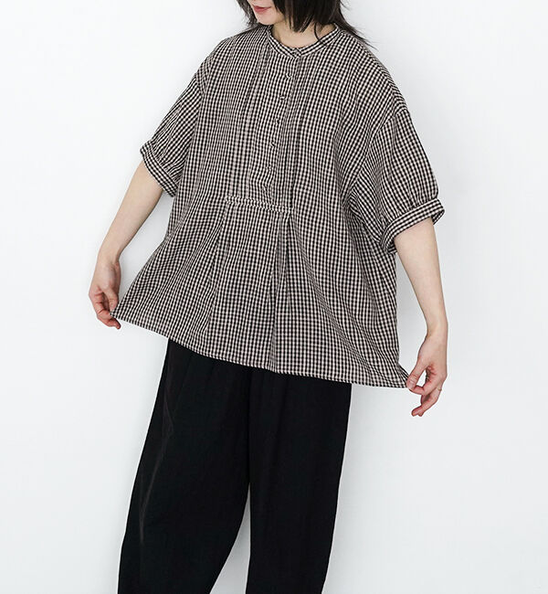 オオカミとフクロウ「フクロウとわたしのうららかな日&ldquo;ブラウス&rdquo;」|シャツ・ブラウス|