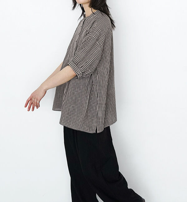 オオカミとフクロウ「フクロウとわたしのうららかな日&ldquo;ブラウス&rdquo;」|シャツ・ブラウス|