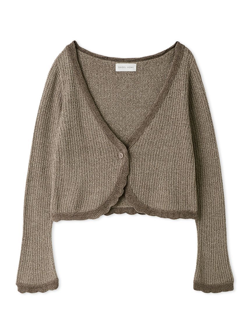SNIDEL HOME「クロシェカーディガン」|ルームウェア|