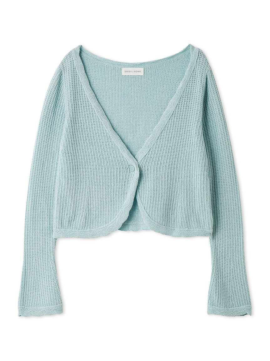 SNIDEL HOME「クロシェカーディガン」|ルームウェア|