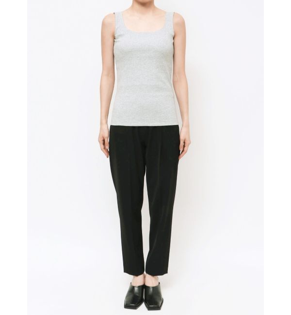 ELENDEEK「SQUARE NECK PAD TANK」|タンクトップ|