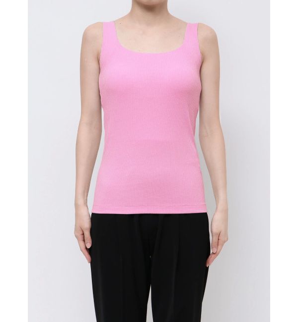 ELENDEEK「SQUARE NECK PAD TANK」|タンクトップ|