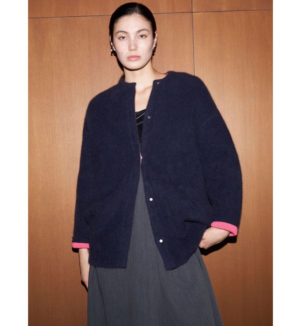 ELENDEEK「CN RACCOON MIX WCD」|カーディガン|