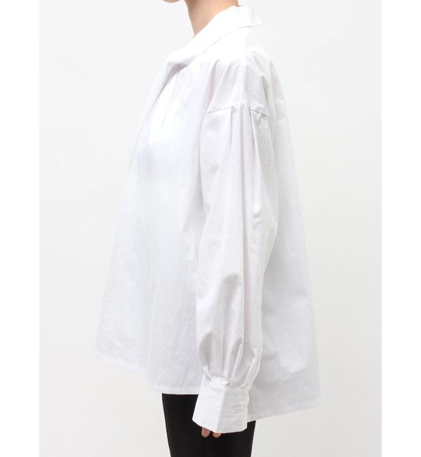 ELENDEEK「TWIST GATHER BL」|シャツ・ブラウス|