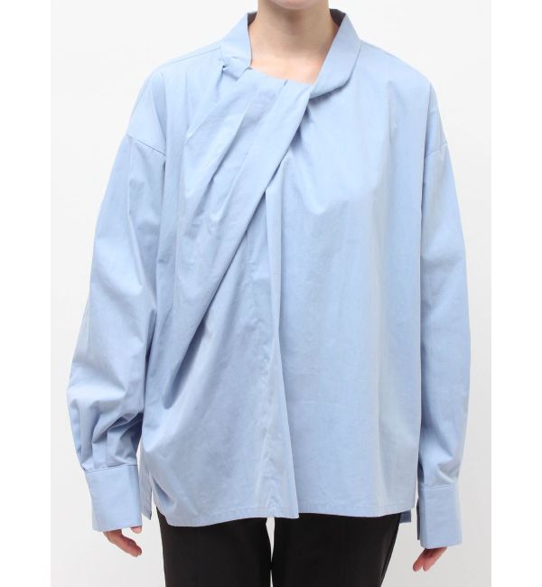 ELENDEEK「TWIST GATHER BL」|シャツ・ブラウス|