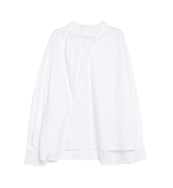 ELENDEEK「TWIST GATHER BL」|シャツ・ブラウス|