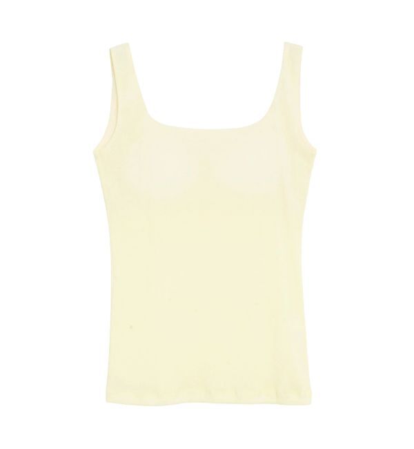 ELENDEEK「FROCKY TULLE PAD TANK」|タンクトップ|