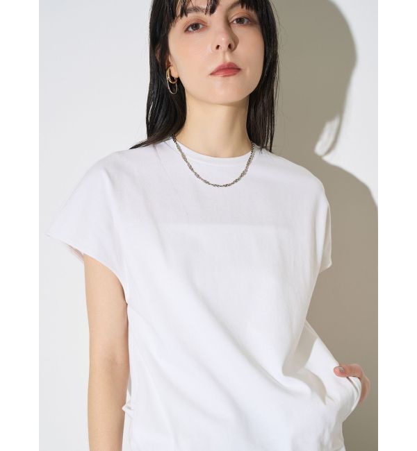 ELENDEEK「TUCK HEM LOOSE CS」|Tシャツ・カットソー|