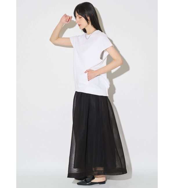 ELENDEEK「TUCK HEM LOOSE CS」|Tシャツ・カットソー|
