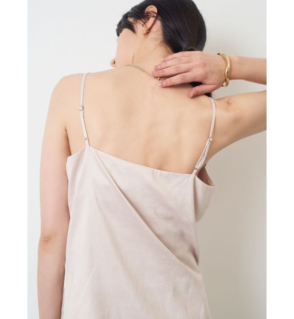 ELENDEEK「【yuumi&times;ELENDEEK】CAMI SET ASYMMETRY BL」|シャツ・ブラウス|