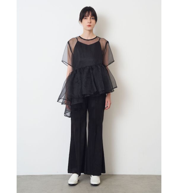 ELENDEEK「【yuumi&times;ELENDEEK】TUCK WIDE FLARE PT」|その他|