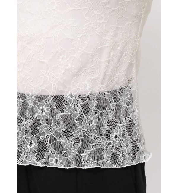 ELENDEEK「【yuumi&times;ELENDEEK】LACE TRIM CS」|Tシャツ・カットソー|