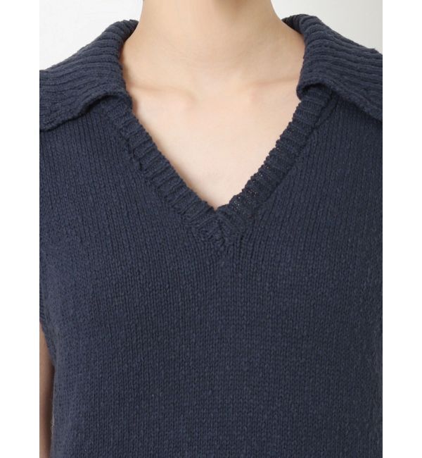 RESEXXY「ロングポロニット【セットアップ着用可能】」|ニット・セーター|