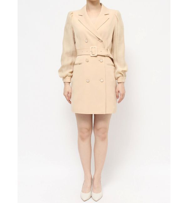 RESEXXY「スリーブシアージャケットワンピース」|ワンピース|