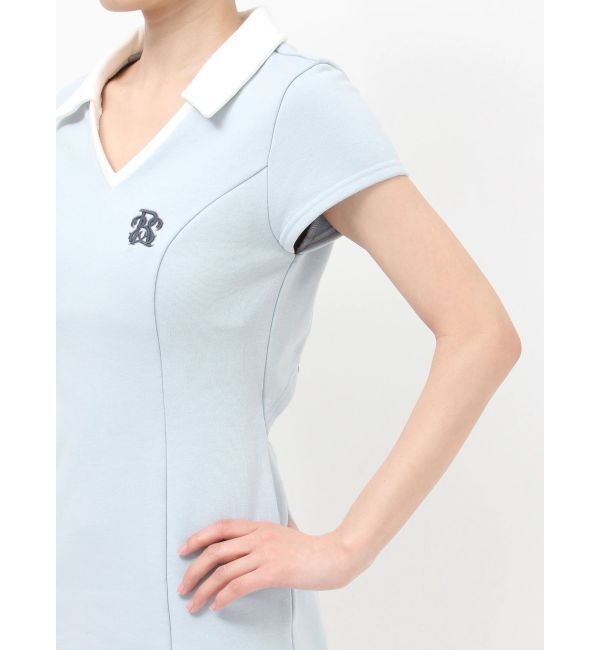 RESEXXY「バックオープンポロワンピース」|ワンピース|