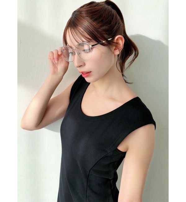 RESEXXY「ウェリントンクリアグラス」|メガネ|